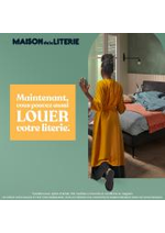 Prospectus maison de la literie : N’achetez plus votre lit, louez-le !