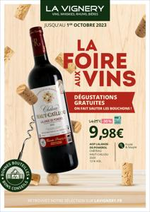 Promos et remises  : Foire aux Vins 2023