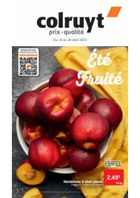 Prospectus Colruyt FAYL-BILLOT : Été Fruité