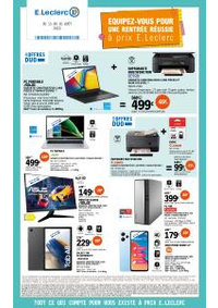 Prospectus E.Leclerc LOGELBACH-WINTZENHEIM : High-tech Rentree Des Eleves