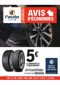 Prospectus L'auto E.Leclerc LE PIAN MEDOC : OP11 - Avis déconomie 4