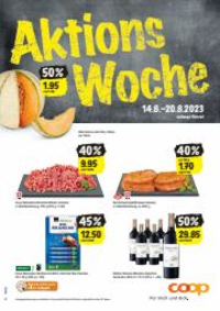 Prospectus Coop Supermarché Aadorf : Coop reklamblad