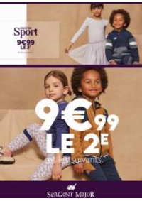 Prospectus Sergent Major CHATEAU THIERRY : Collection Sport 9€99 le 2e et les suivants*