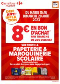 Prospectus Carrefour Market CARENTAN : 8 euros en bon d'achat