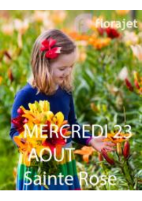 Prospectus Florajet M&eacute;ru : Sainte Rose Collection