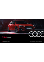 Prospectus Audi : RS 4 Avant