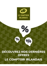Promos et remises  : Offres Le Comptoir irlandais