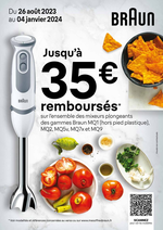 Prospectus  : Jusqu'à 35€ remboursés !