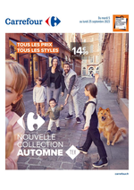Prospectus Carrefour Drive : NOUVELLE COLLECTION AUTOMNE