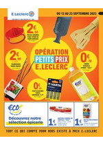 Prospectus E.Leclerc : OPÉRATION PETITS PRIX E.LECLERC