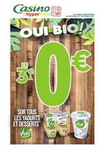 Prospectus Géant Casino : OUI AU BIO !