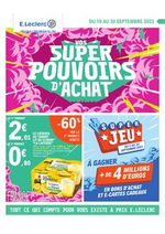 Prospectus E.Leclerc : VOS SUPER POUVOIRS D'ACHAT