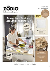 Prospectus Zôdio VILLENEUVE D'ASCQ : Ma rentrée équipée au meilleur prix!