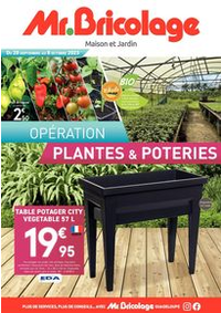 Prospectus Mr Bricolage Saint Gratien : Opération Plantes & Poteries