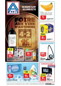 Prospectus Aldi : Foire aux vins d’automne