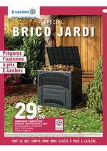 Prospectus E.Leclerc : Jardin Dautomne Brico Chauffage