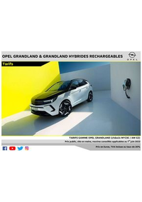 Prospectus Distributeur OPEL PGM ITALIE SAS PARIS : Opel Grandland