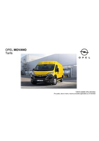 Prospectus Distributeur OPEL PGM NANTERRE SAS NANTERRE : Opel Movano