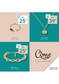 Prospectus Trésor Bijoux BAGNOLET : Bijoux