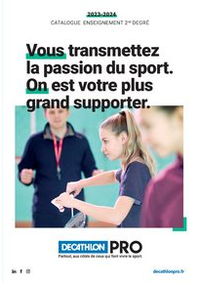 Prospectus DECATHLON Lisieux : Vous transmettez la passion du sport.
