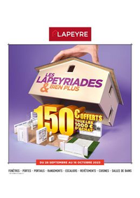 Prospectus Lapeyre CAEN - MONDEVILLE : Catalogue Lapeyre