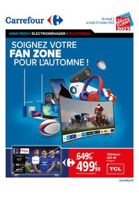 Prospectus Carrefour CHARLEVILLE MEZIERES : Soignez votre fan zone pour l'automne !