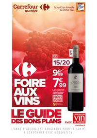 Prospectus Carrefour Market SAINT MARTIN DE FONTENAY : Foire Aux Vins