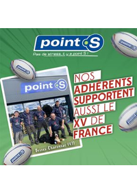 Prospectus Point S VILLENEUVE LA GARENNE : Nos adhérents supportent aussi le XV de franche