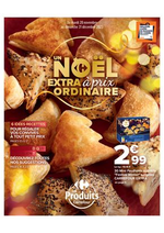 Prospectus Carrefour Market : Un noël extra à prix ordinaire