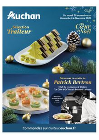 Prospectus Auchan BESSONCOURT : Le Guide traiteur de Noël