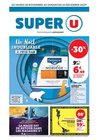 Prospectus Super U : Un Noël inoubliable à prix bas