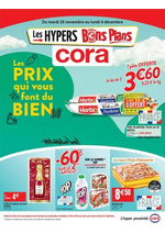 Prospectus Cora : Les prix qui vous font du bien