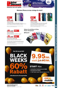 Prospectus Inter Discount Allschwil : BLACK WEEKS 60% Rabatt