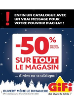 Prospectus Gifi : Décorations de Noël