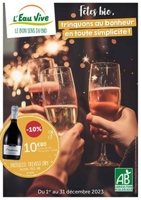 Prospectus L'Eau Vive COURBEVOIE : Catalogue Noël Décembre 2023