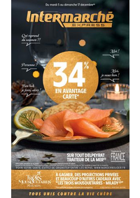 Prospectus Intermarché Express Paris 9 - Rue bleue : 34% EN AVANTAGE CARTE*