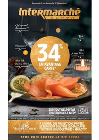 Prospectus Intermarché Super Bondy : 34% EN AVANTAGE CARTE*