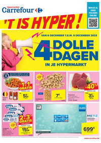 Promos et remises Carrefour MONS Grands Prés : 4 dolle dagen