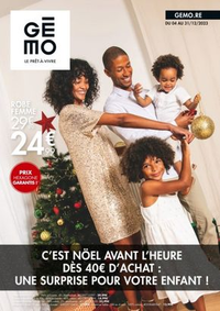 Prospectus Gemo CHELLES : Une surprise pour votre enfant !