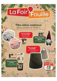 Prospectus La Foir'Fouille BRETIGNY SUR ORGE : Mes idées cadeaux