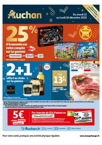 Prospectus Auchan Englos - Haubourdin : Les fêtes qui font waaoh !
