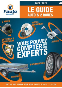 Prospectus L'auto E.Leclerc USSEL : Le guide auto & 2 roues