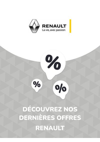 Prospectus Concession Renault GARAGE JEUNET : Offres Renault