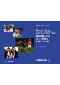 Prospectus DECATHLON Digne les Bains : Vous faites vivre votre club On mouille le maillot avec vous.