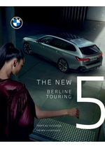 Prospectus BMW : THE NEW 5 B E R L I N E TO U R I N G