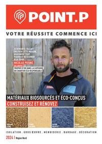 Prospectus Point P PERLES ET CASTELET : Catalogue biosourcés region-nord