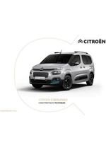 Promos et remises  : Citroën Ë-BERLINGO ÉLECTRIQUE Caractéristiques