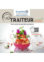 Prospectus E.Leclerc : Carte Traiteur 2024/2025