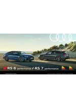 Prospectus Audi : Audi RS 6 performance / RS 7 performance