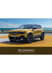 Prospectus Jeep Saint-Avit : JEEP AVENGER MY24